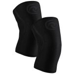 Rehband Power Max Kniebandage 7 mm Neopren Carbon Schwarz Paar XXL – Bild 2