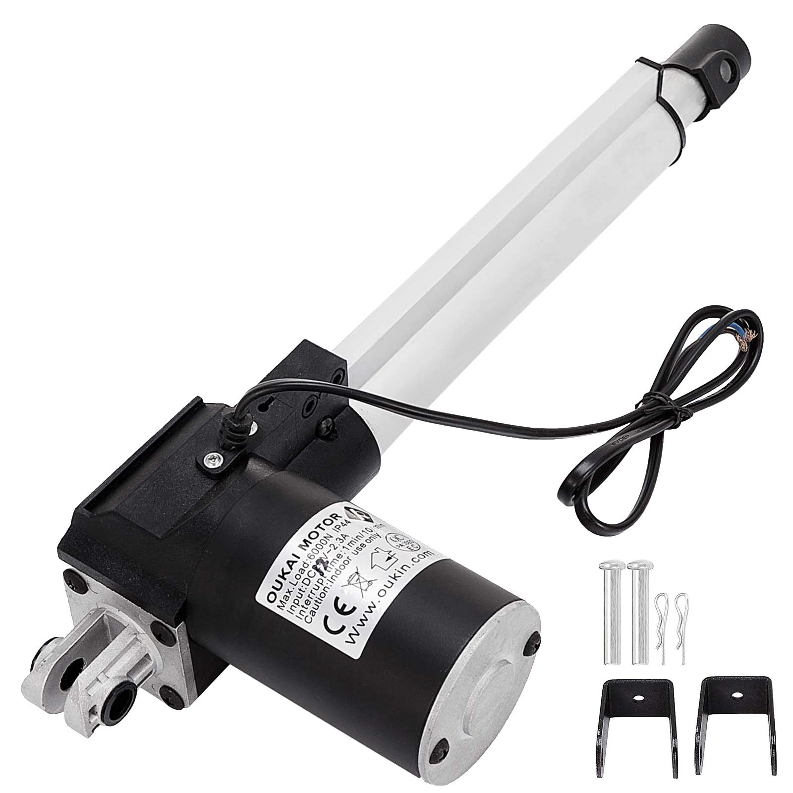 71aJsYJFQ9L.jpg VEVOR Linearantrieb 6000 N 12 V DC Hub 150 mm Linearaktuator – Bild 1