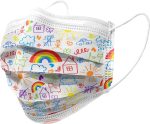 GIMA GISAFE Chirurgische Masken Typ IIR 3-lagig Cartoon 2150 Stk