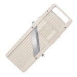VOGUE Mandoline Jumbo Gemüsehobel mit 3 Klingen und Schutzgitter – Bild 2