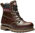 V12 Boulder Sicherheitsstiefel Leder mahagonibraun Größe 10 UK 44 EU – Bild 2