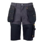 DEWALT Hamden Shorts Grau Schwarz Größe 36 mit Holstertaschen – Bild 2