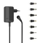 Hama Universal Netzteil einstellbar 3-12 V 7,2 W 600 mA 7 Stecker – Bild 2