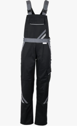 Planam Highline Damen-Latzhose Schwarz Schiefer Zink Größe 46 – Bild 2