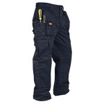 Lee Cooper LCPNT206 Cargohose Herren Multi-Pocket Arbeitshose Schwarz 40W/33L – Bild 2