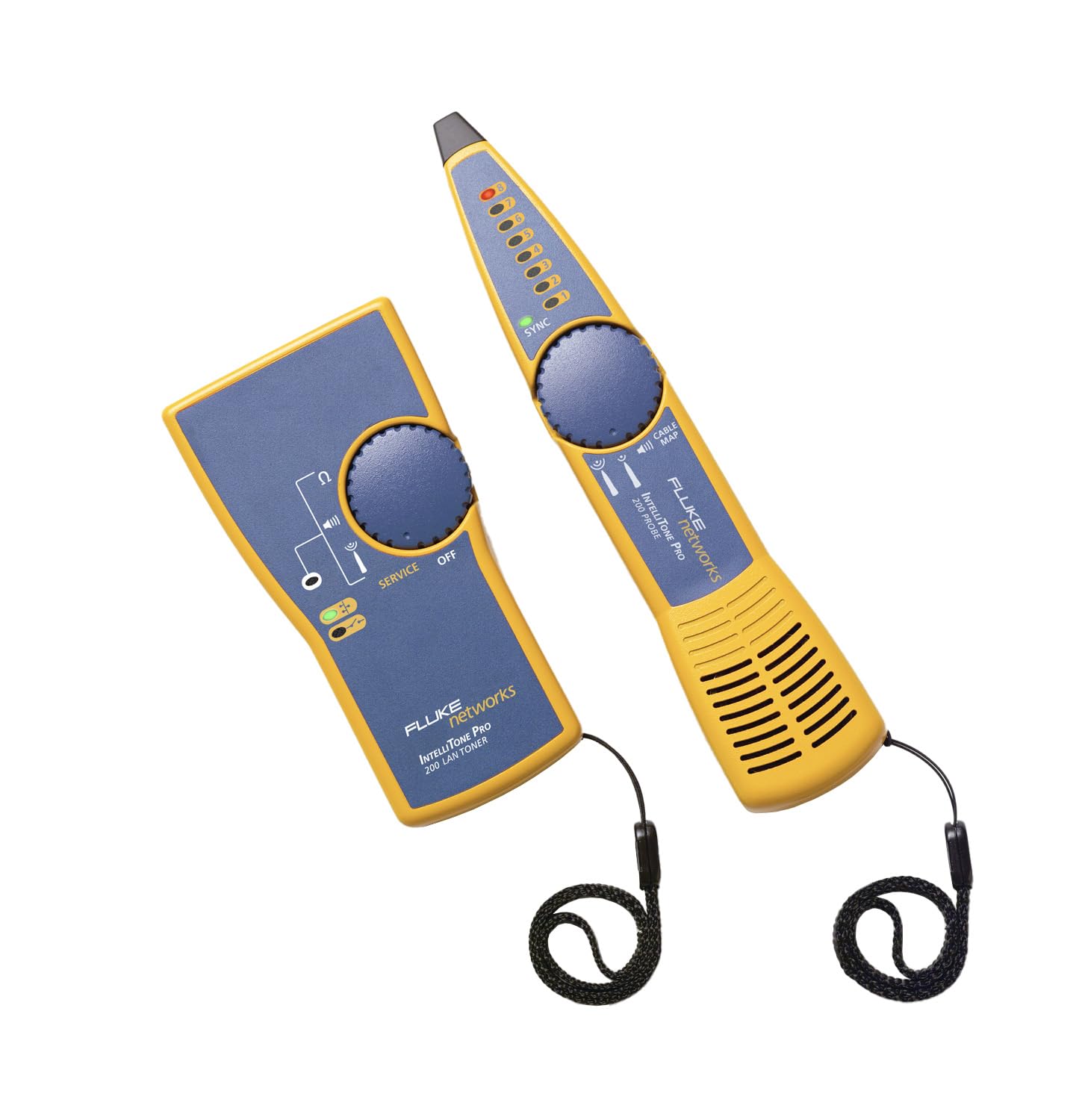 61f7Fn2Uu0L.jpg Fluke Networks MT-8200-60-KIT IntelliTone Pro 200 LAN Toner und Probe Kit – Bild 1