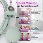 Smart Hula Hoop Reifen 60-115 cm 10 bis 16 Glieder grün mit Zähler