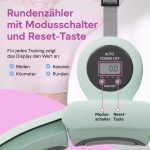 Smart Hula Hoop Reifen 60-115 cm 10 bis 16 Glieder grün mit Zähler