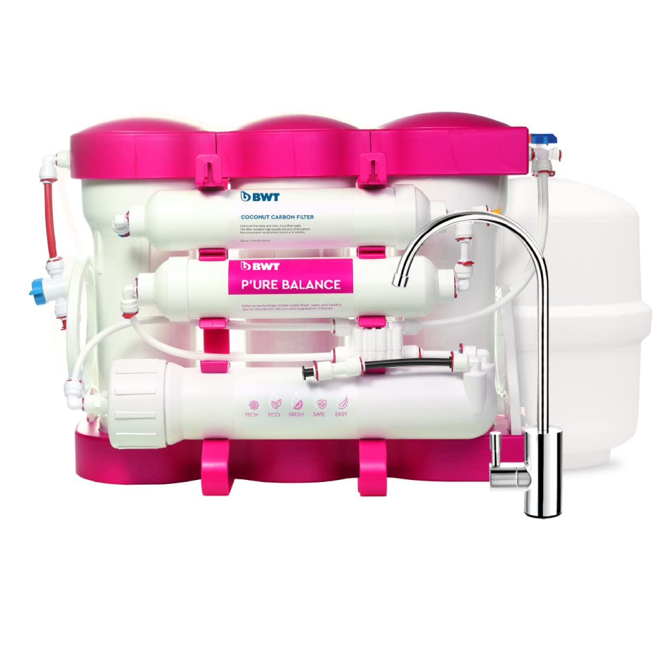 61nZf5D8CxL.jpg BWT PURE Balance Umkehrosmose Wasserfilter 75 GPD 6 Stufen für Haushalt – Bild 1