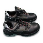 ELTEN Sicherheitshalbschuh Len ESD S3S Leder Textil Stahlkappe Größe 41 Schwarz – Bild 3