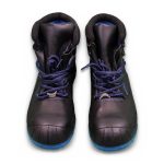 ELTEN Alessio Mid ESD S3S Sicherheitsschuhe Leder Stahlkappe Gr 46 Schwarz Blau