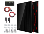 Topsolar Solarmodul-Kit 170W 12V mono mit 30A Laderegler Kabel Z-Halterungen – Bild 2