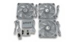 ASUS TUF Gaming TF120 ARGB Gehäuselüfter 3er Set weiß mit Controller PWM