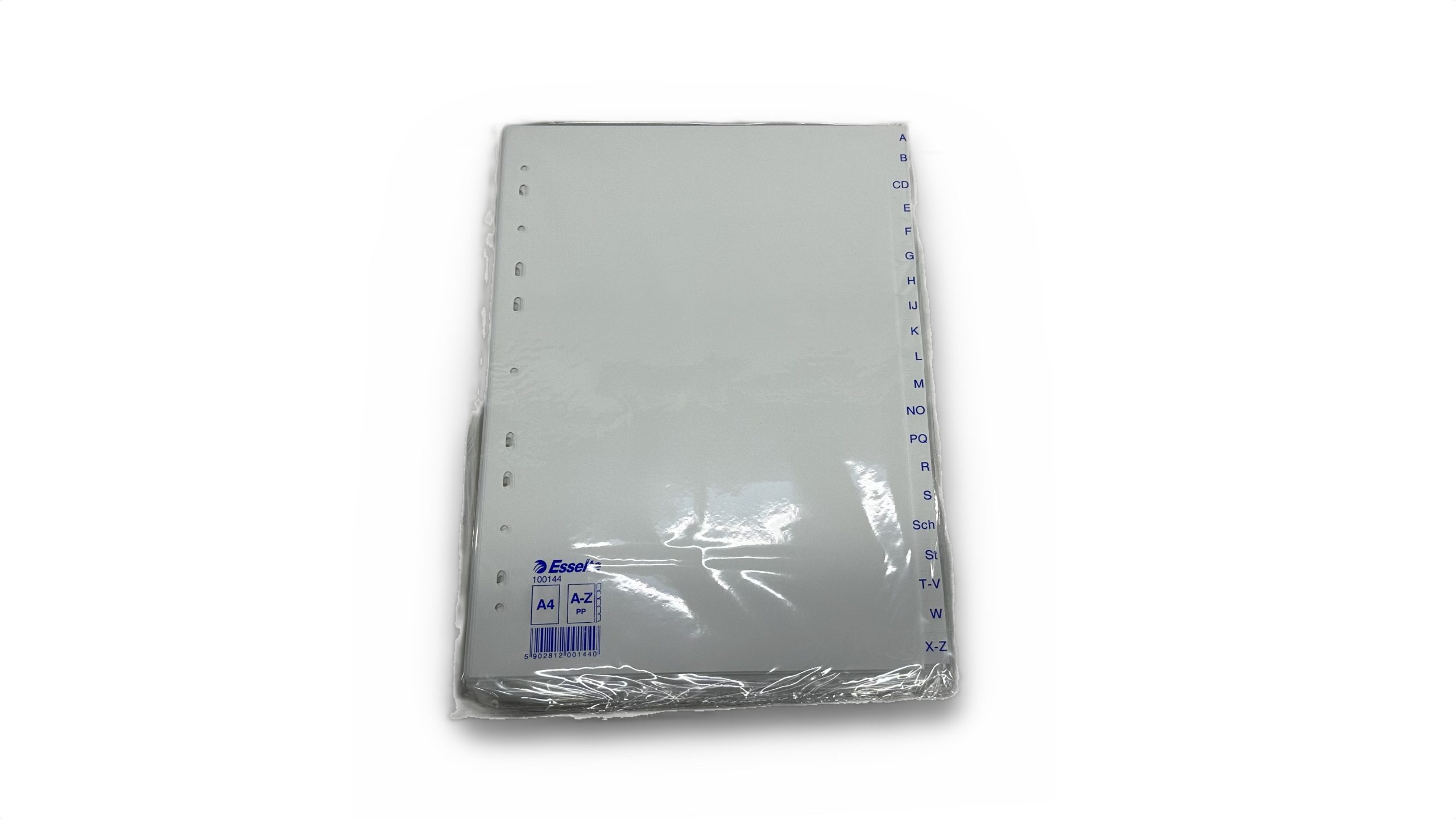 2026-09-232013-17-38_white.jpg Esselte Plastic Indexes Register A-Z A4 20 Blatt 11-fach Lochung – Bild 1