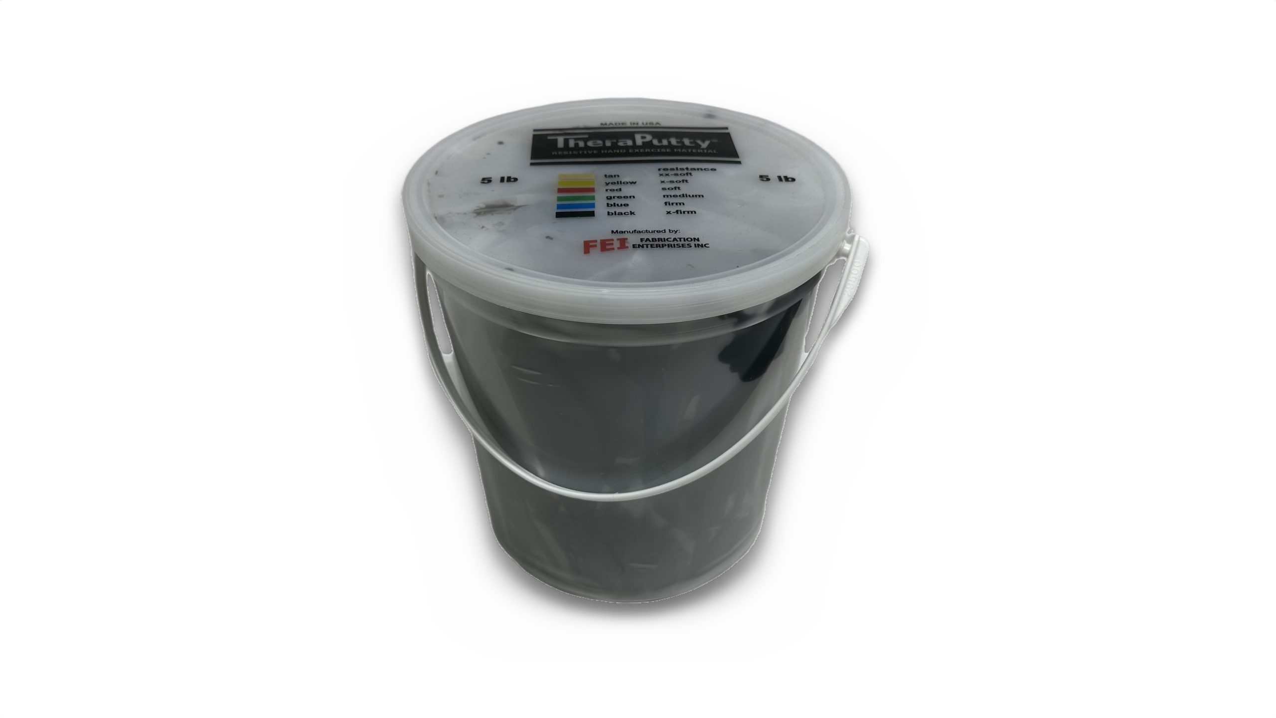 2026-09-242016-52-03_white.jpg CanDo Antimikrobielle TheraPutty Knetmasse 2,2 kg schwarz sehr schwer – Bild 1