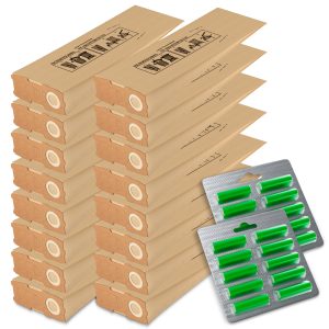 Filterbeutel 16 Stk und Duftstäbchen 20 Stk für Kobold VK 118 VK 119 VK 120 Staubsauger