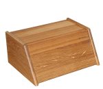 Zassenhaus Brotkasten Montana 40x30x18 cm massive Eiche Klappdeckel