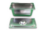 VEVOR GN 1/3 Gastronormbehälter 8 Stk. 328x178x148 mm Edelstahl mit Deckel – Bild 2