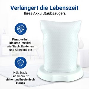 Filter 5 Stk wiederverwendbar für Kobold VC100 VC 100 Staubsauger