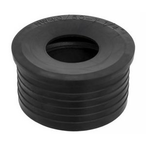 Gummi 1 1/4" DN40/50 HT-Rohr 50 mm / Siphon 32 mm Siphonmanschette für Sanitär-Ablauftechnik