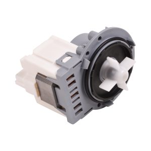 Ablaufpumpe passend wie Zanussi 1240180065 mit Pumpenkopf für Waschmaschine