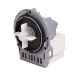 Ablaufpumpe passend wie Zanussi 1240180065 mit Pumpenkopf für Waschmaschine