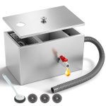 Yuchengtech Fettabscheider Gastronomie Edelstahl 22 L 40x24x23 cm