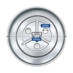 Riemenscheibe Brandt 52X6225 Antriebsrad für Waschmaschine