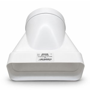 Flachkanal-Übergangsstück Novy 906406 Adapter für Dunstabzugshaube