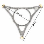 Drehtellerring Bauknecht 481010422369 Rollenstern Kunststoff für Mikrowelle