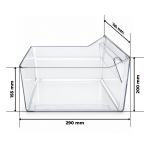 Gemüseschublade Electrolux 140009674031 Gemüsefach für Kühlschrank
