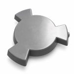 Drehkreuz Bauknecht 481253928002 Drehteller-Halter für Herd