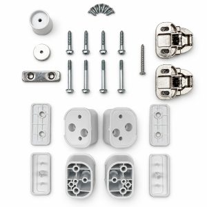 Türscharniersatz Candy 43013964 Scharnierkit für Waschmaschine