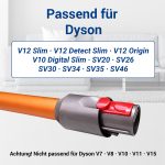 B-Ware Rohr passend wie Dyson 971518-10 Teleskopstange Orange für Staubsauger
