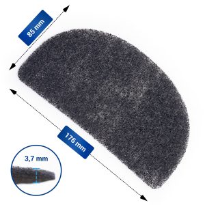 Geruchsfilter Moulinex SS-994692 Carbon Fett-Filter für Fritteuse