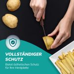 Herdabdeckplatte Wasserdicht Antirutschbeschichtung 535x620mm Grau für Herd